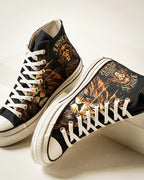 Cowgic Jesus Is The Best Lion High Top Canvas Shoes