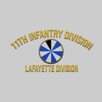 Cowgic U.S. Army 11th Infantry Division Embroidered Classic Structured Cap - Embroidered Cap for Veterans