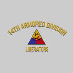 Cowgic U.S. Army 14th Armored Division Embroidered Classic Structured Cap - Embroidered Cap for Veterans