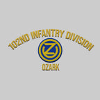 Cowgic U.S. Army 102nd Infantry Division Embroidered Classic Structured Cap - Embroidered Cap for Veterans