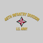Cowgic U.S. Army 48th Infantry Division Embroidered Classic Structured Cap - Embroidered Cap for Veterans