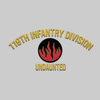 Cowgic U.S. Army 119th Infantry Division Embroidered Classic Structured Cap - Embroidered Cap for Veterans