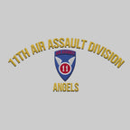 Cowgic U.S. Army 11th Air Assault Division Embroidered Classic Structured Cap - Embroidered Cap for Veterans