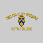 Cowgic U.S. Army 2nd Cavalry Division Embroidered Classic Structured Cap - Embroidered Cap for Veterans