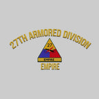 Cowgic U.S. Army 27th Armored Division Embroidered Classic Structured Cap - Embroidered Cap for Veterans