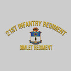 Cowgic U.S. Army 21st Infantry Regiment Embroidered Classic Structured Cap - Embroidered Cap for Veterans