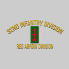 Cowgic U.S. Army 32nd infantry division Embroidered Classic Structured Cap - Embroidered Cap for Veterans