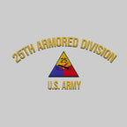 Cowgic U.S. Army 25th Armored Division Embroidered Classic Structured Cap - Embroidered Cap for Veterans