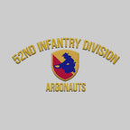 Cowgic U.S. Army 52nd Infantry Division Embroidered Classic Structured Cap - Embroidered Cap for Veterans