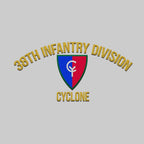 Cowgic U.S. Army 38th Infantry Division Embroidered Classic Structured Cap - Embroidered Cap for Veterans