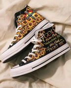 Cowgic God Never Said Understand Me High Top Canvas Shoes