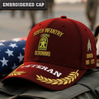 Cowgic U.S. Army 509th Infantry Regiment Embroidered Classic Structured Cap - Embroidered Cap for Veterans