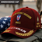 Cowgic U.S. Army 11th Air Assault Division Embroidered Classic Structured Cap - Embroidered Cap for Veterans