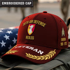 Cowgic U.S. Army 38th Air Defense Artillery Brigade Embroidered Classic Structured Cap - Embroidered Cap for Veterans