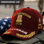 Cowgic U.S. Army 40th Armored Division Embroidered Classic Structured Cap - Embroidered Cap for Veterans