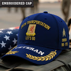 Cowgic U.S. Army 40th Armored Division Embroidered Classic Structured Cap - Embroidered Cap for Veterans