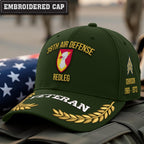 Cowgic U.S. Army 38th Air Defense Artillery Brigade Embroidered Classic Structured Cap - Embroidered Cap for Veterans