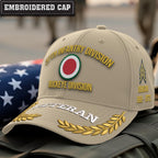 Cowgic U.S. Army 37th Infantry Division Embroidered Classic Structured Cap - Embroidered Cap for Veterans