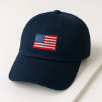 Cowgic Embroidered American Flag Hat
