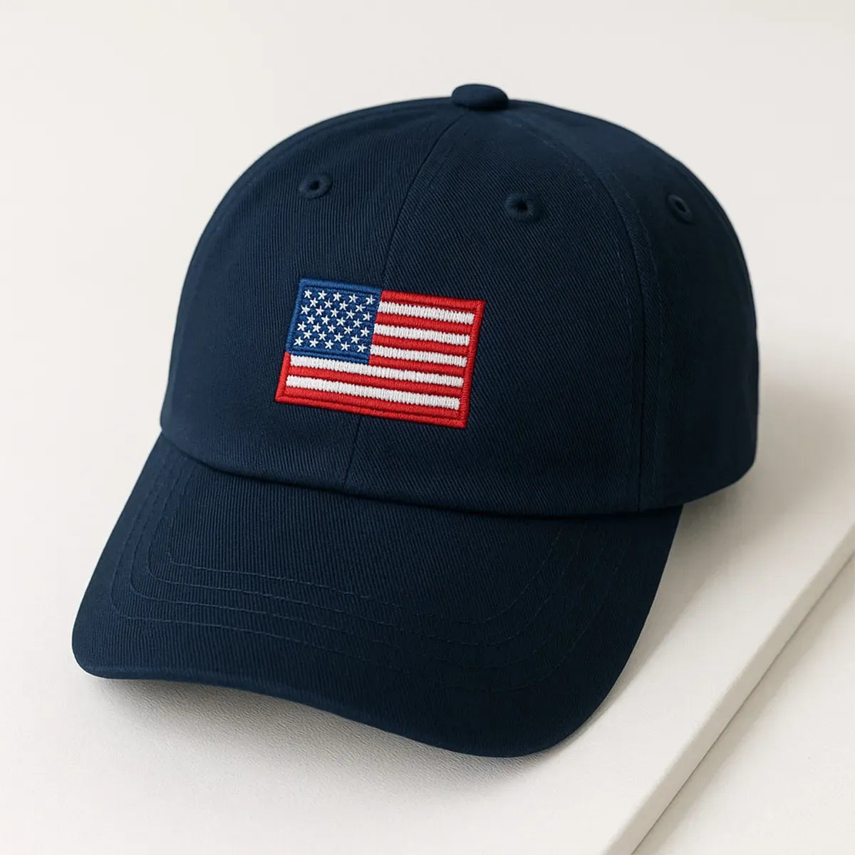 Cowgic Embroidered American Flag Hat
