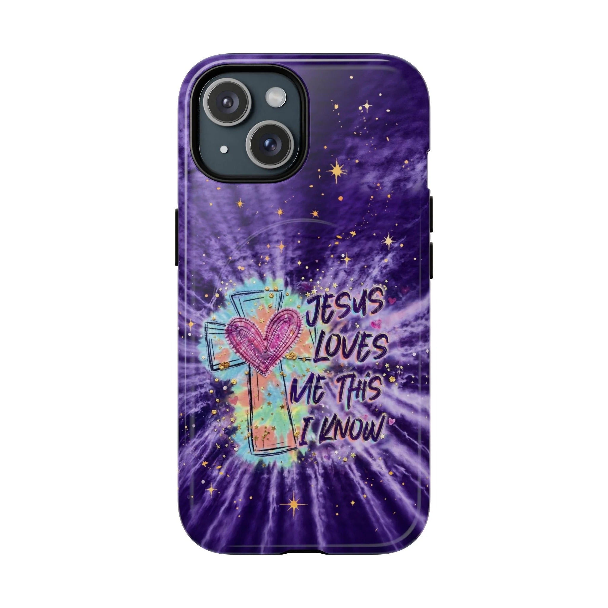 Cowgic Jesus Loves Me This I Know Magnetic Phone Case