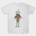Cowgic Cutebots Bouquet of Flowers T-Shirt
