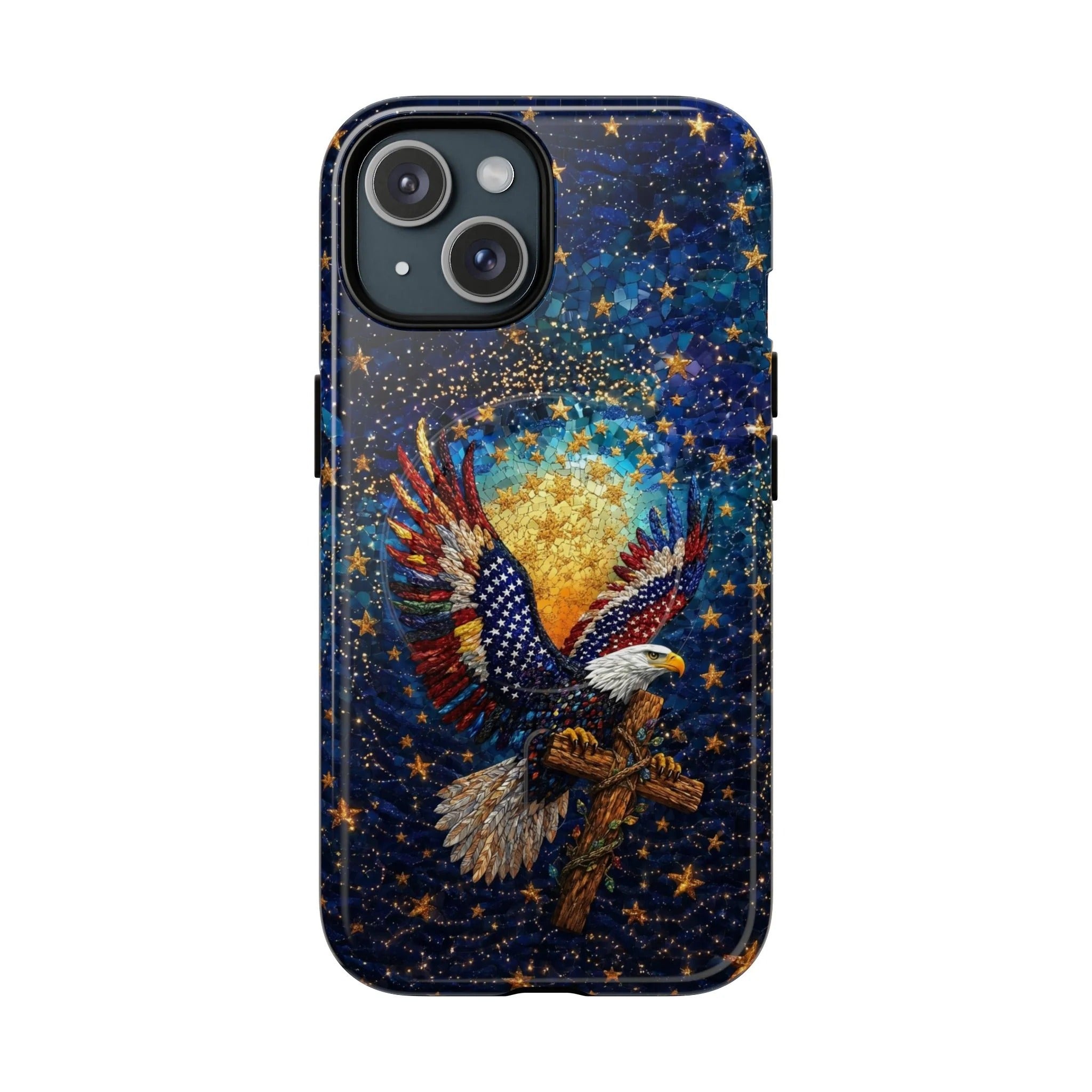 Cowgic Eagle Carrying Cross Magnetic Phone Case