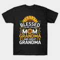 Cowgic Blessed To Be Called Mom Grandma Great Grandma T-Shirt
