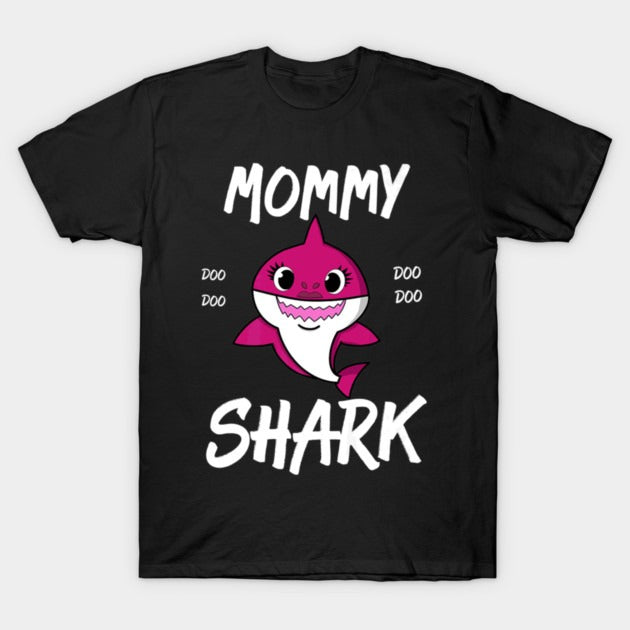 Cowgic Baby Shark Mommy Shark Doo Doo T-Shirt