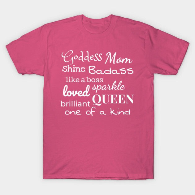 Cowgic Mom Goddess Badass Queen T-Shirt