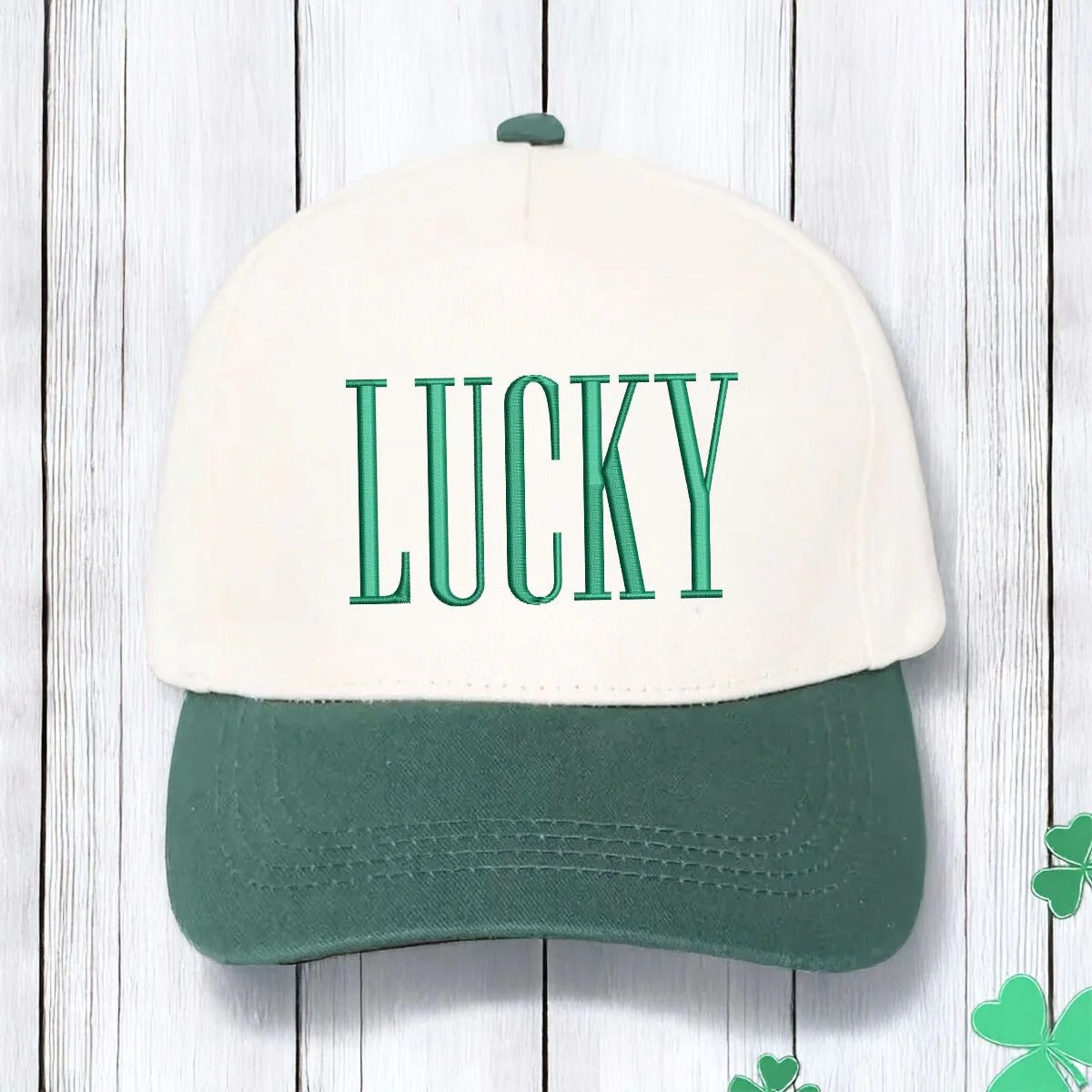 Cowgic Lucky Hat, Custom Embroidered Gift for St. Patty's Day