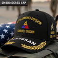 Cowgic U.S. Army 40th Armored Division Embroidered Classic Structured Cap - Embroidered Cap for Veterans