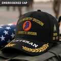 Cowgic U.S. Army 11th Infantry Division (1918-1919) Embroidered Classic Structured Cap - Embroidered Cap for Veterans