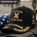 Cowgic U.S. Army 14th Division (National Guard WWI) Embroidered Classic Structured Cap - Embroidered Cap for Veterans