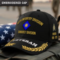 Cowgic U.S. Army 40th Infantry Division Embroidered Classic Structured Cap - Embroidered Cap for Veterans