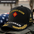 Cowgic U.S. Army 45th Infantry Division (Before the 1930s) Embroidered Classic Structured Cap - Embroidered Cap for Veterans
