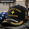 Cowgic U.S. Army 33rd Infantry Division Embroidered Classic Structured Cap - Embroidered Cap for Veterans