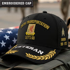 Cowgic U.S. Army 40th Armored Division Embroidered Classic Structured Cap - Embroidered Cap for Veterans