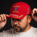 Cowgic U.S. Army 10th Division Embroidered Classic Structured Cap - Embroidered Cap for Veterans