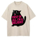 Roaring Black Cat Unisex T-shirt