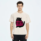 Roaring Black Cat Unisex T-shirt