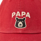 Cowgic Adult Unisex Papa Bear-Head Chill Embroidered Cap