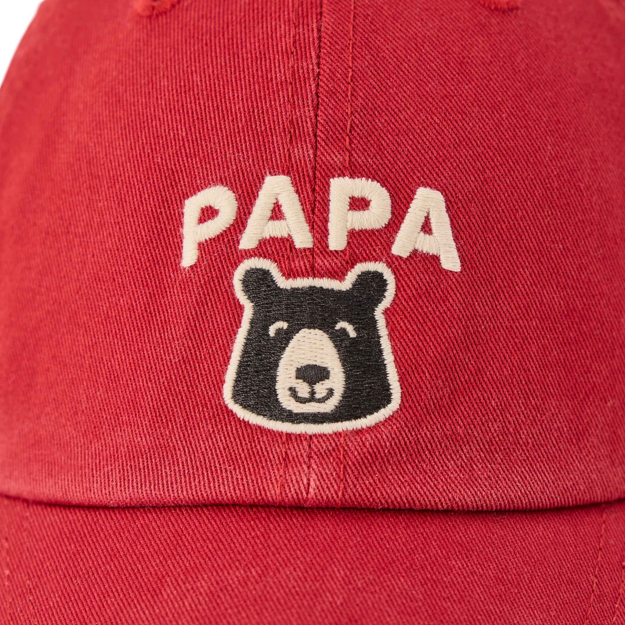 Cowgic Adult Unisex Papa Bear-Head Chill Embroidered Cap