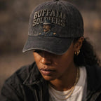 Buffalo Soldiers Embroidered Vintage Dad Hat, African American History Cap, Military Heritage Baseball Hat, Gift for History Lovers