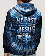 Cowgic Jesus Dropped The Charges Lion Swirl Men's All Over Print Shirt