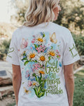 Cowgic With God All Things Daisy Butterfly Women's All Over Print
