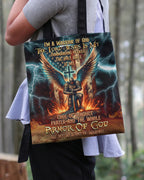 Cowgic I'm A Warrior Of God Tote Bag