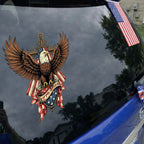 Cowgic Patriotic Eagle Wings & Cross 1776-2026 - Decal