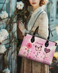 Cowgic Personalized Faith Hope Love Tie Dye Leather Handbag