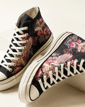 Cowgic Walk By Faith Not By Sight High Top Canvas Shoes